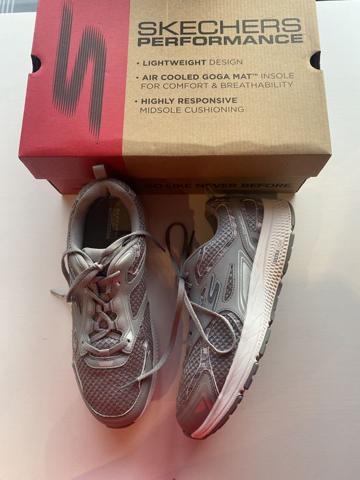Adidasy skechers Sneakersy 128270/GRY Szary 40