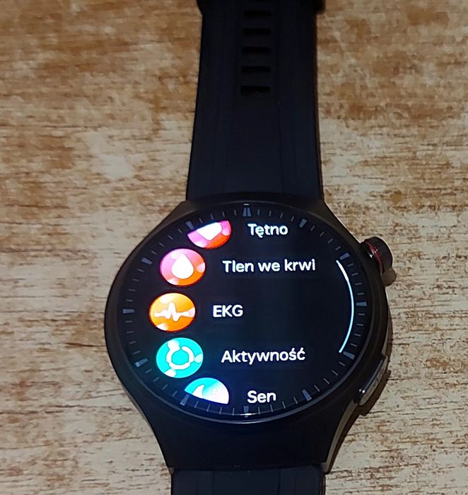 Zegarek Smartwatch ciśnieniomierz glukoza EKG super amoled 440mAh !!!