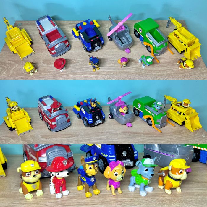 Щенячий патруль spin master оригінал набір всі герої