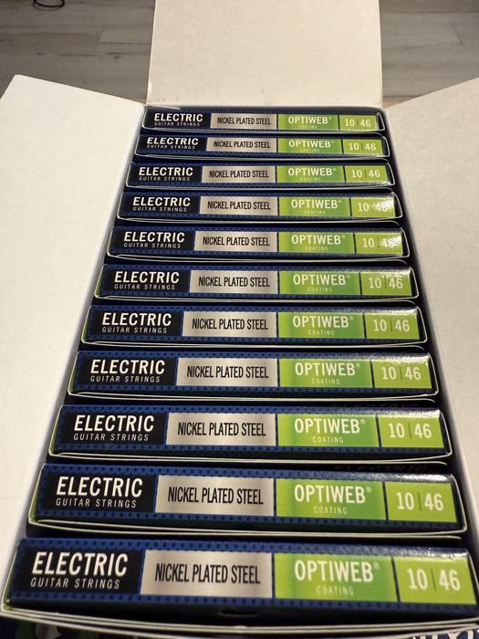 5 paczek Oryginalne struny Elixir OptiWeb 10-46 z polskiej dystrybucji