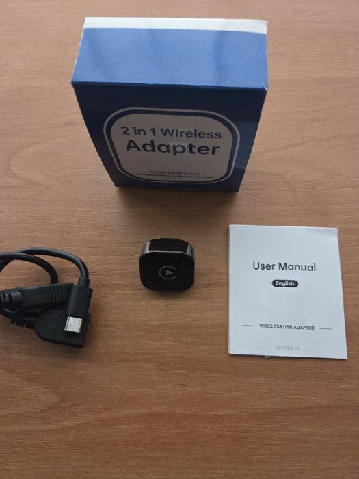 Adapter 2 in 1 Wireless CarPlay