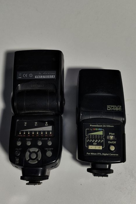 Вспышки Speedlite YN560 & Di466 ittl Nikon