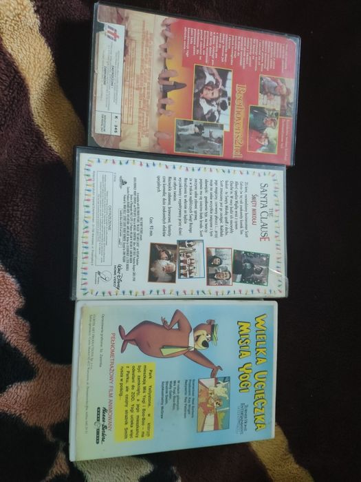 Zestaw filmów familijnych VHS