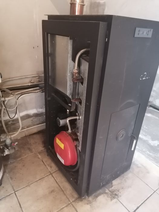 Caldeira de aquecimento central Solzaima 24kw - pellets