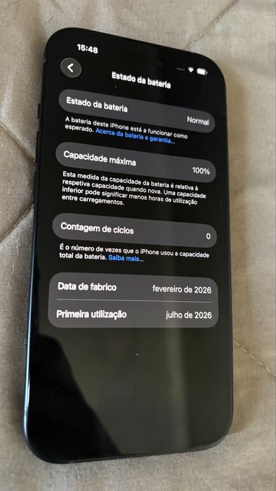 Iphone 15 128gb Preto Novo