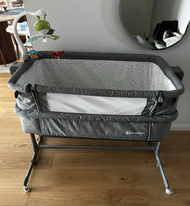 Berço bebé Next-to-me Kinderkraft montado