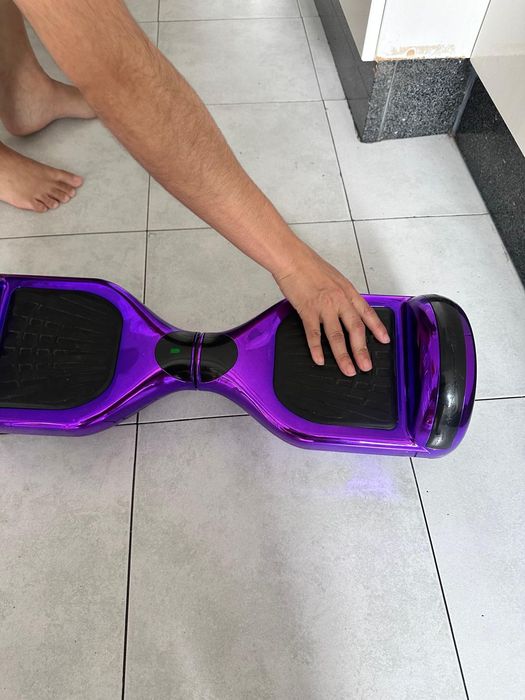 HITWAY Hoverboard 6.5'' com Bluetooth, Luzes LED - Rosa