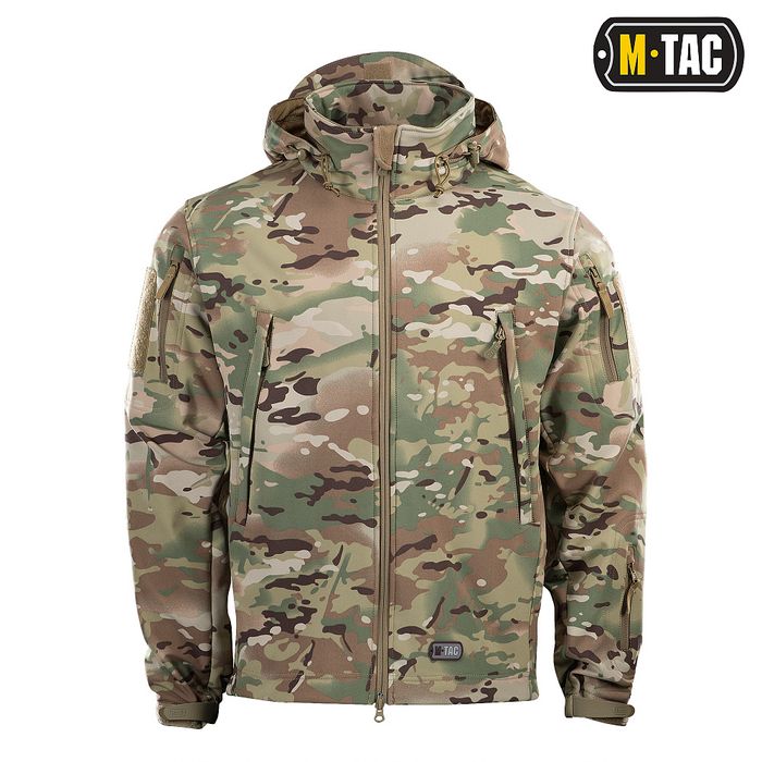 M-TAC куртка Soft Shell MC, мультикам, софтшелл, тактична куртка