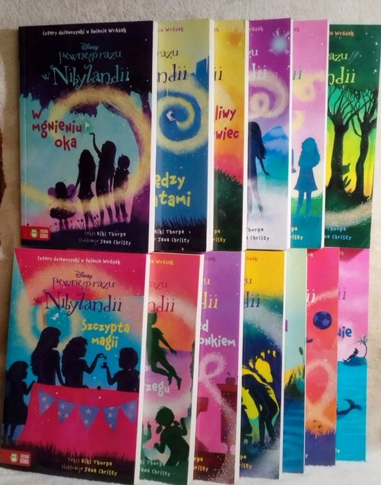 Książka "Pewnego razu w Nibylandii" Kiki Thorpe / 13 szt