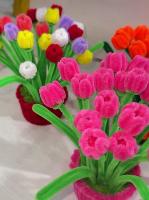 Виготовлення до 8 Березня букетів Ручної роботи 
Ціни залежать від В