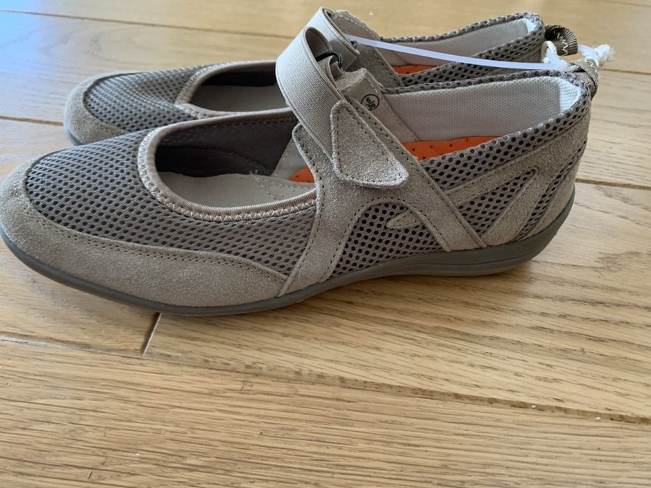 Nowe polbuty szybkobiegi espadryle skora dl.wkladki 25cm roz39 pavers