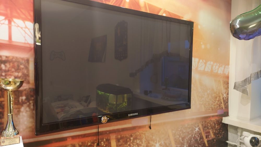 Telewizor plazmowy Samsung 43 cale 3D uszkodzony