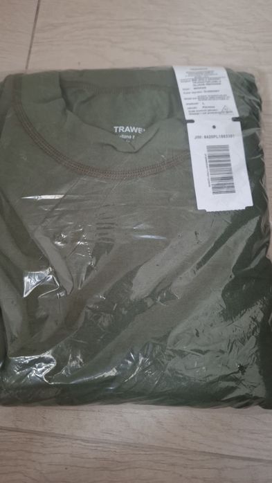 Bielizna z dzianiny trudnotopliwej z długimi rękawami  L
