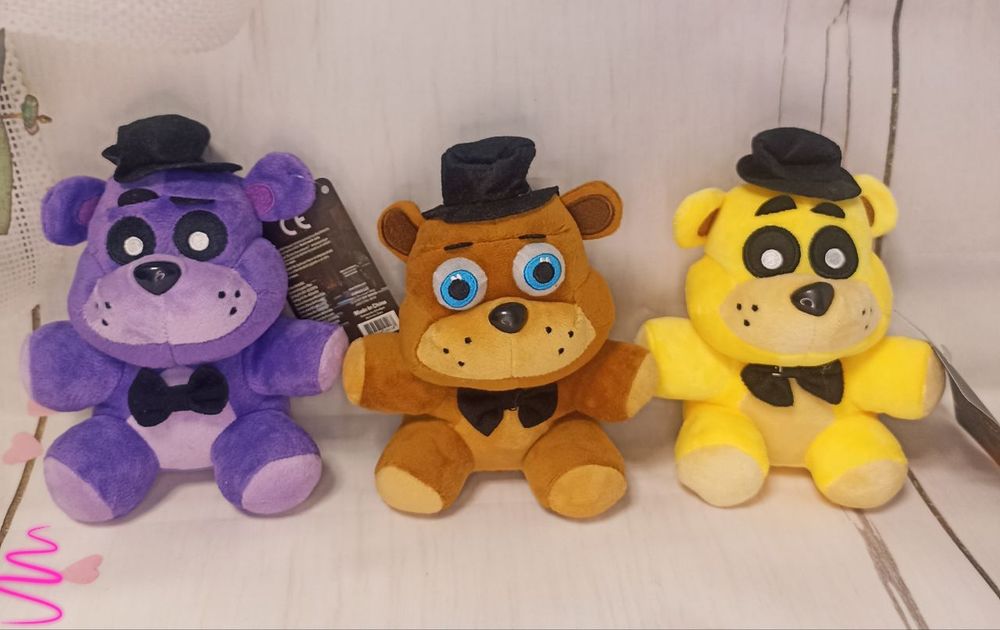 Фнаф 5 ночей Five Nights at Freddy's Аніматронік м'яка іграшка Фредді