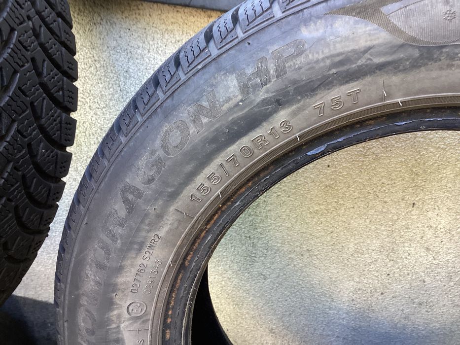 IMPERIAL 155/70r13 4szt opony zima zimowe 6mm 2017r