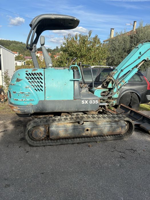 Mini Giratoria Kobelco 3.5 ton