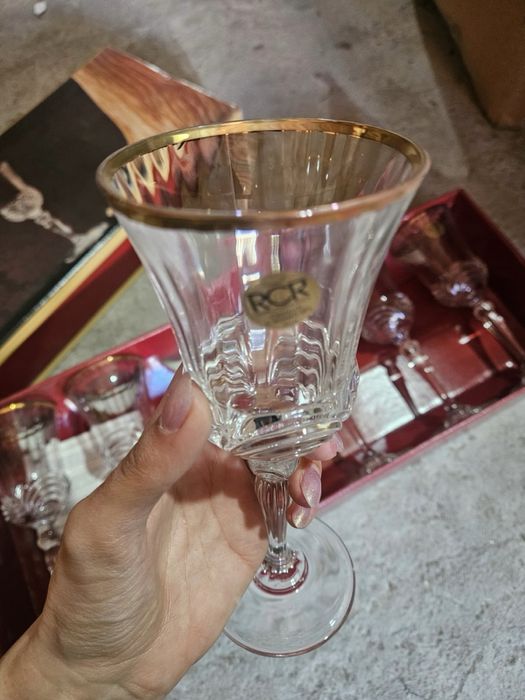 Conjunto 6 copos de Cristal - Royal Cristal Rock