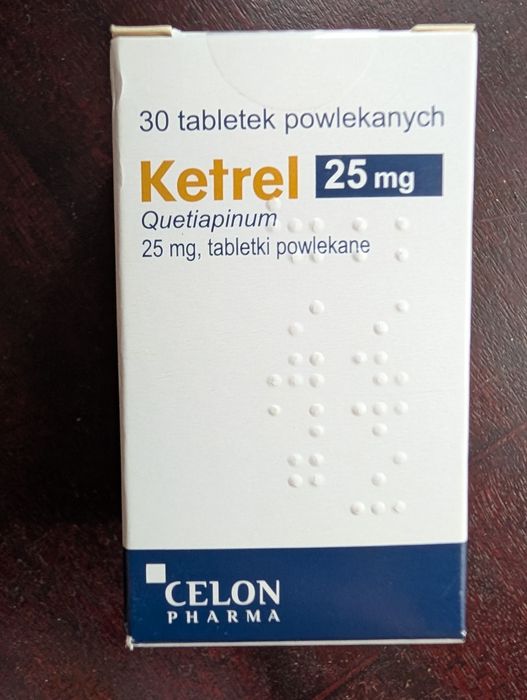 Ketrel 25 mg opakowanie