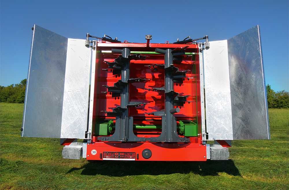Rozrzutnik obornika N150S/6 DRAGON 14 ton z dyszlem hydraulicznym!