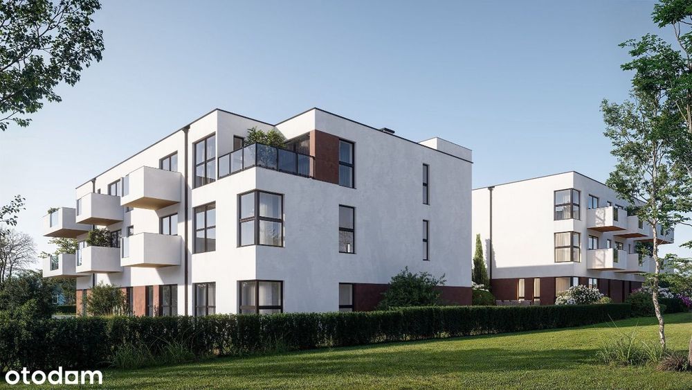Nowoczesny apartament z 10 m2 balkonem - jezioro!