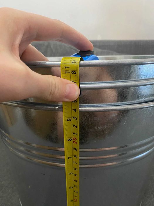 Dehner Donica na rośliny, Ø 36 cm, wysokość 25 cm, ocynkowana, srebrna