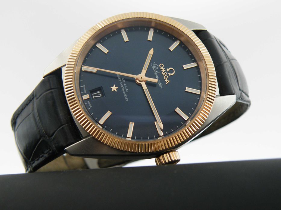 Omega Globermaster Constellation Stal i 18k złoto Komplet