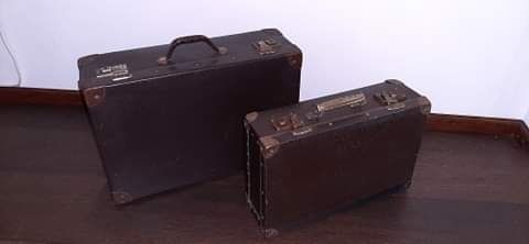 Malas antigas para decoração