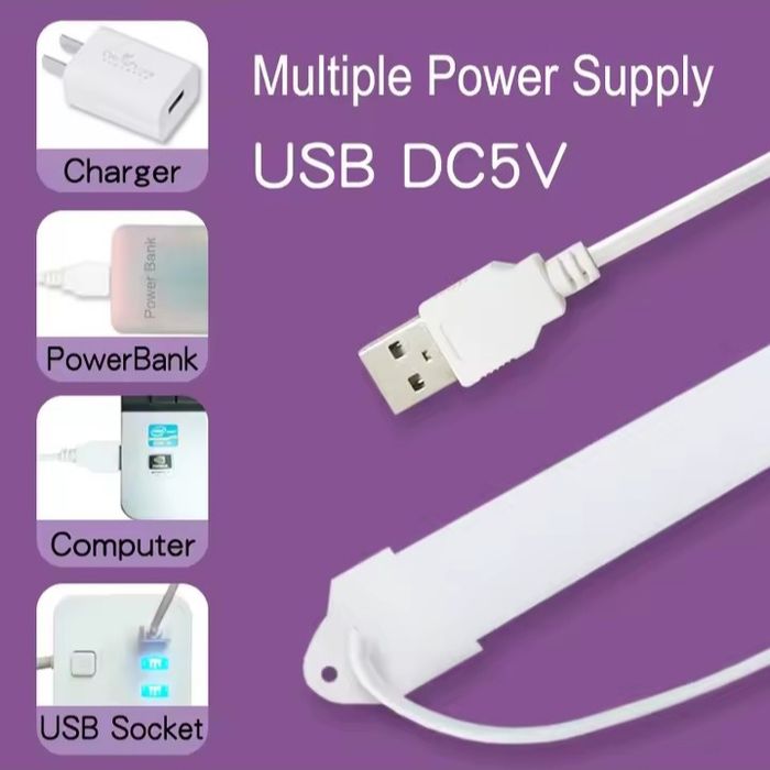 LED лампа USB с магнитами и диммером