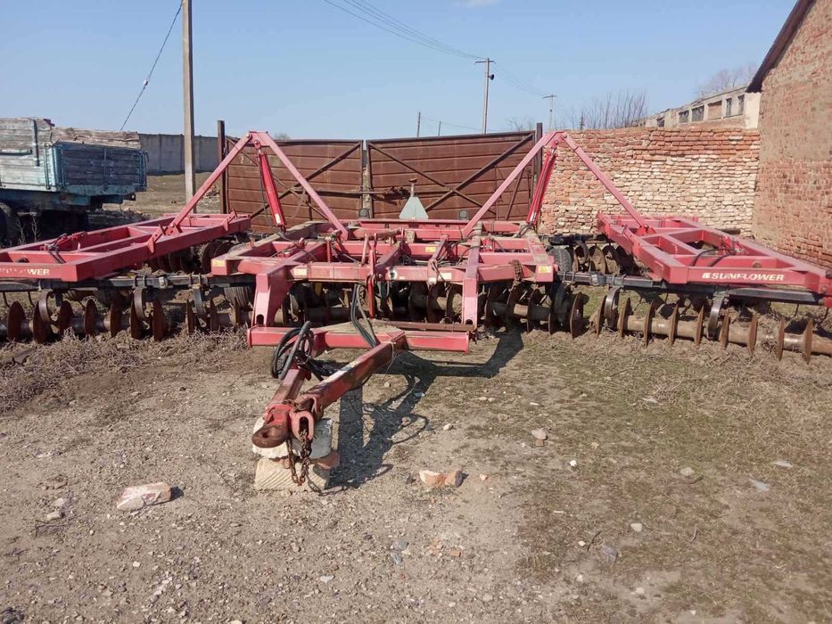 Дискова борона Sunflower — терміново продам, б/у