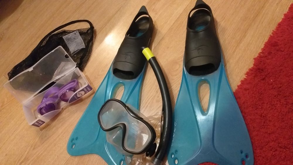 Fato bodyboard e acessórios