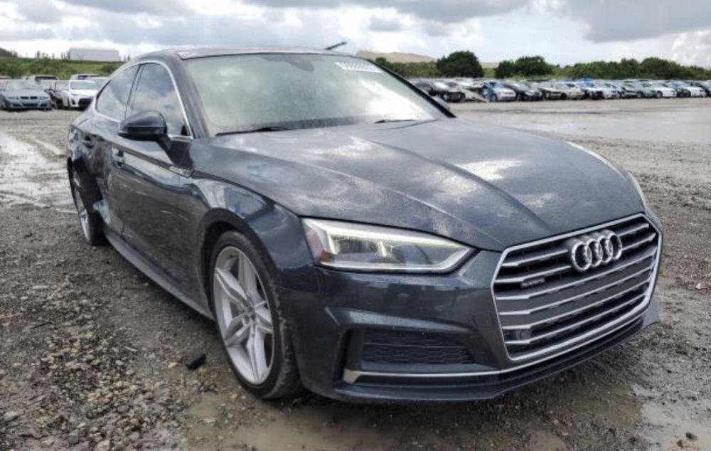 Audi A5 s-line разбор капот фара ходовка фары четверть зеркало фонарь