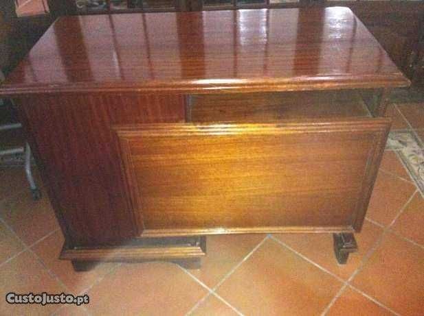 Secretária Madeira Maciça - Mogno