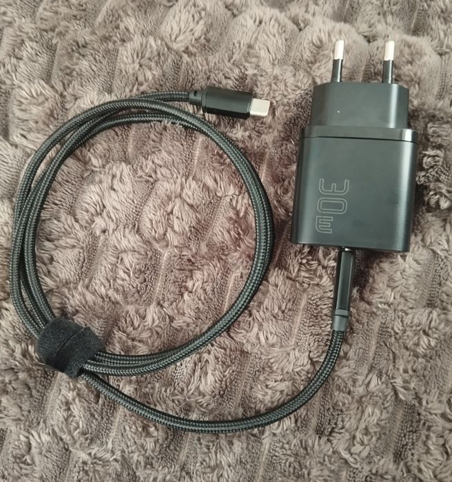 Блок  адаптер швидка зарядка Essager 30w + кабель 60w