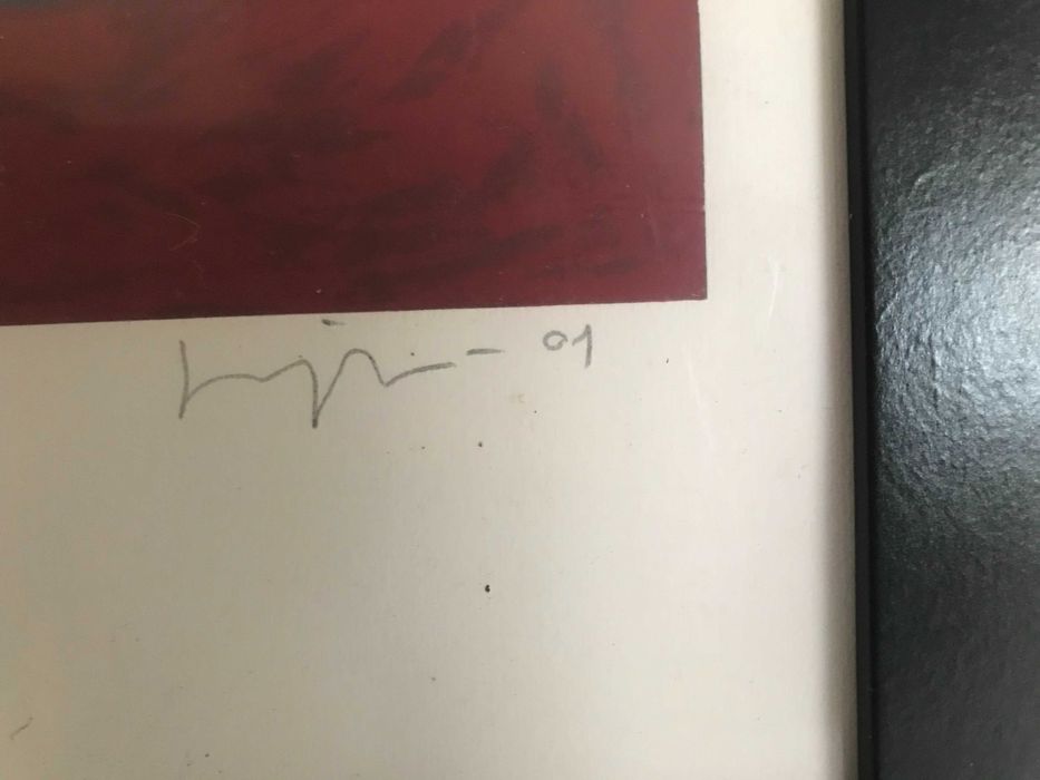 Serigrafia original e exclusiva CM 2001