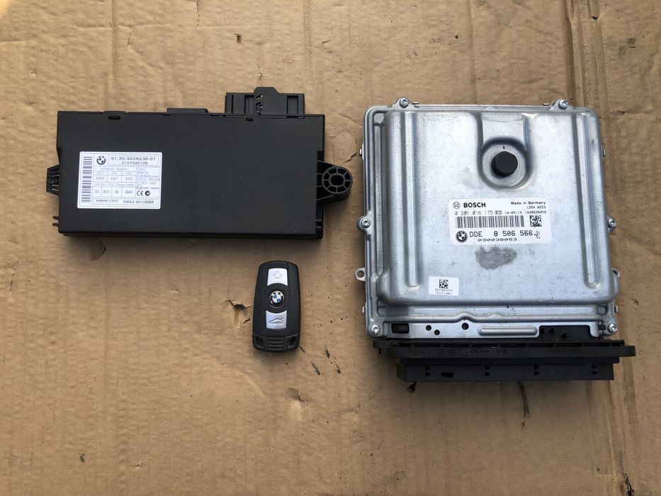 zestaw startowy komputer cas kluczyk bmw e91 lift 184km n47d20c