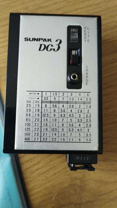Flash Vintage Sunpak DC3 Made in Japan
