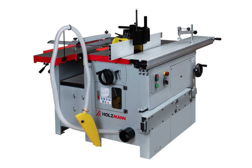Máquina multifuncional para trabalhar madeira com cabeçote helicoidal