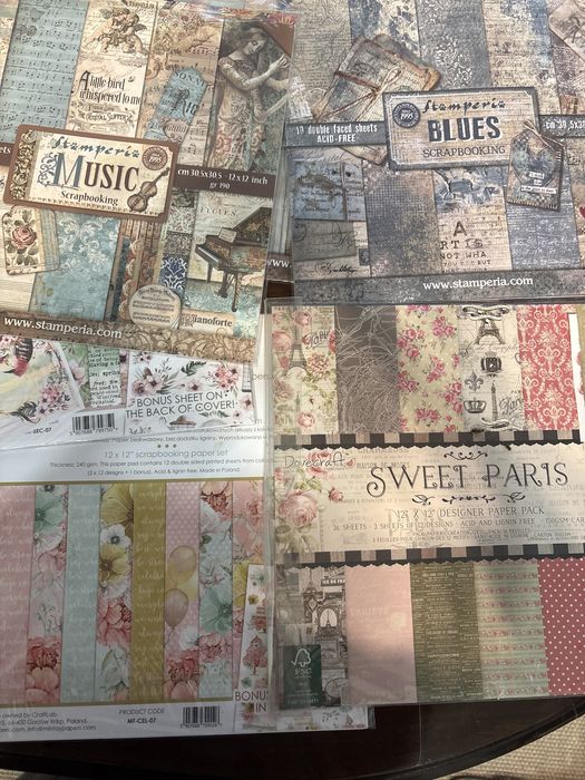 Papel de scrapbooking