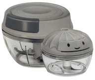 ROZDRABNIACZ do Warzyw cebuli krajacz SIEKACZ ręczny ZESTAW 2 SZT,