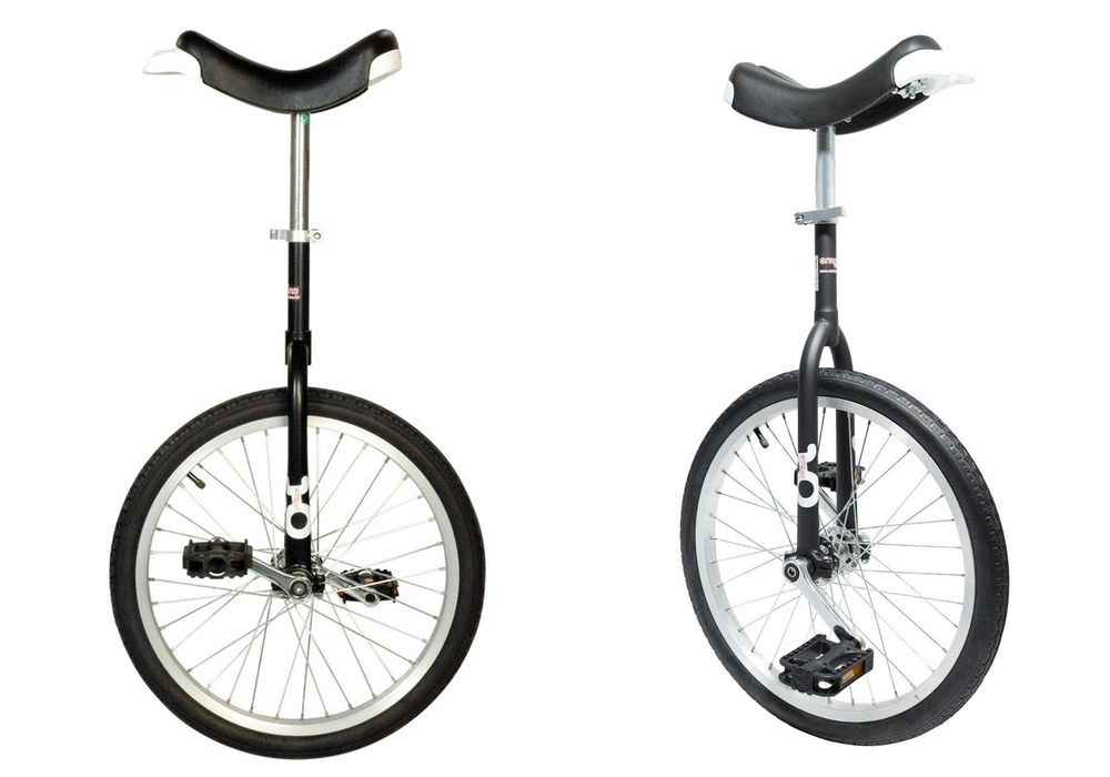 Monocykl QU-AX  Only One 24" aluminiowa felga, czarna opona