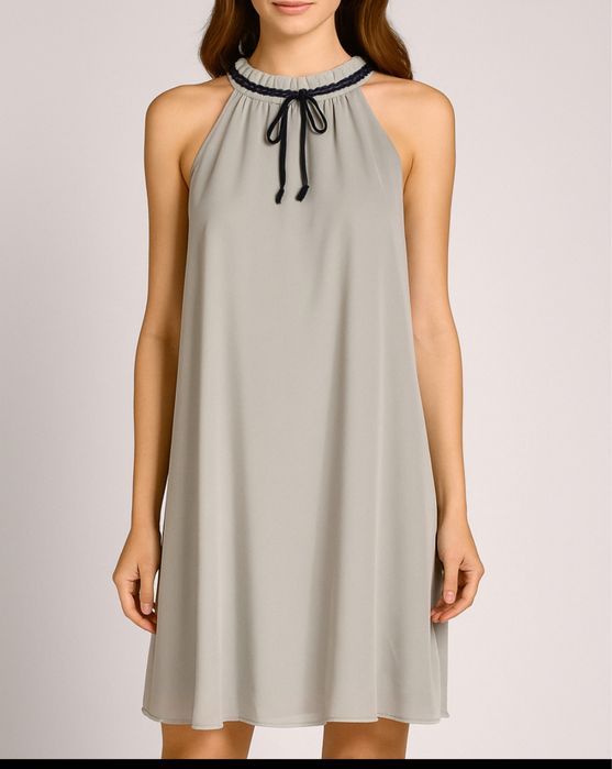 Sukienka s mohito szalwiowa dekolt halter