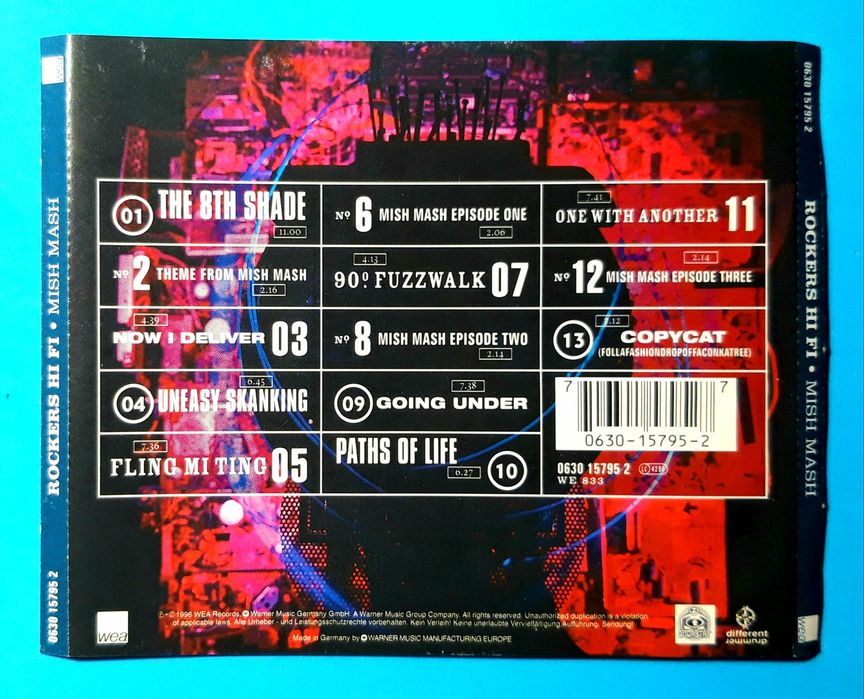 Rockers Hi-Fi – Mish Mash (CD, 1996)