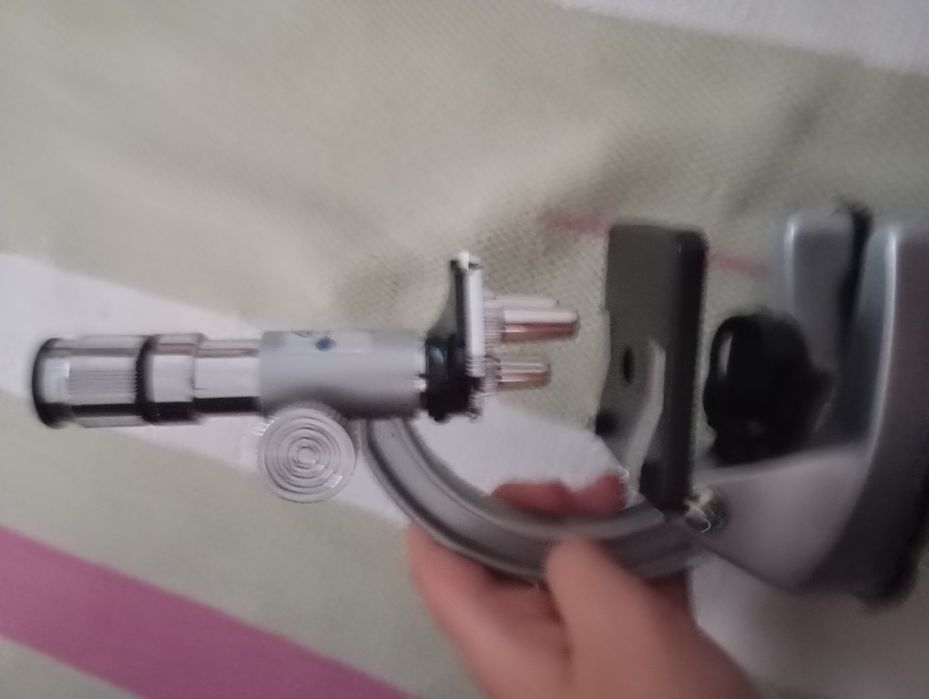 Conjunto de microscópio