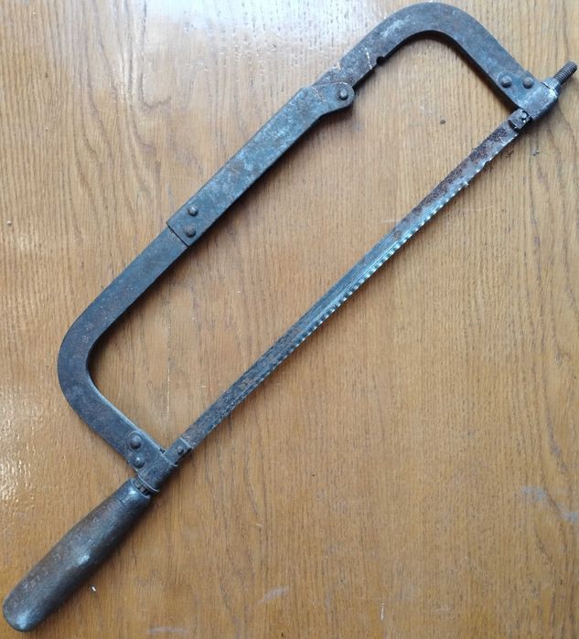 Ножівка (по дереву) + 3 полотна та (по металу)