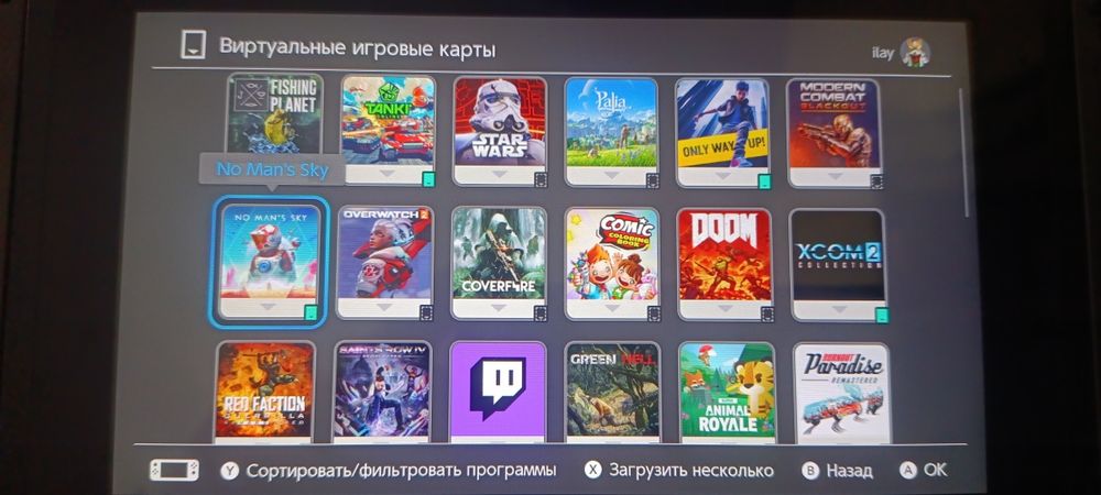 Nintendo switch акаунт