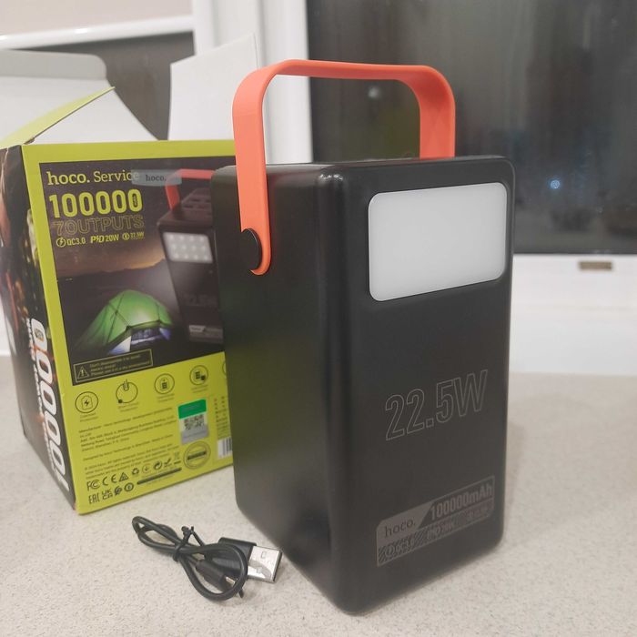 Повербанк великої ємності 100 000mAh