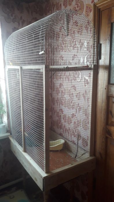 Клітка для попуга-я, любий розмір клетки!)