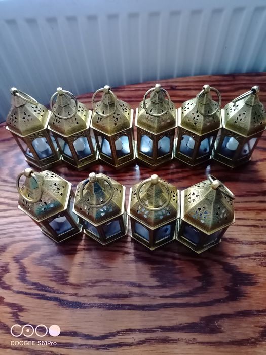 Zestaw świąteczny 10 sztuk lampionów