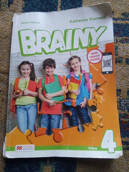 Książka brainy klasa 4 zapisana uzupełnienie ćwiczenia