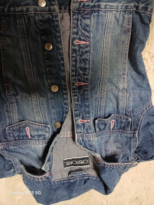 Kurtka jeansowa r 116